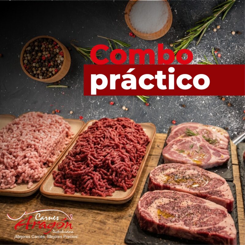 Combo de carnes para la semana: Combo práctico de Carnes Aragón