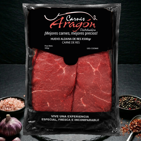 Huevo aldana de res x 500 gr (610)